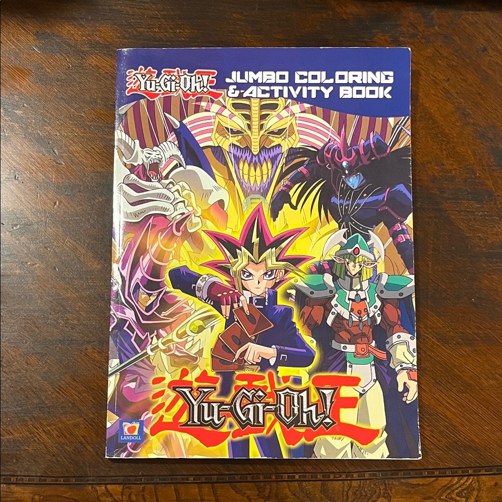 Yu-Gi-Oh! Jumbo Coloring & Activity Book 2023 New.